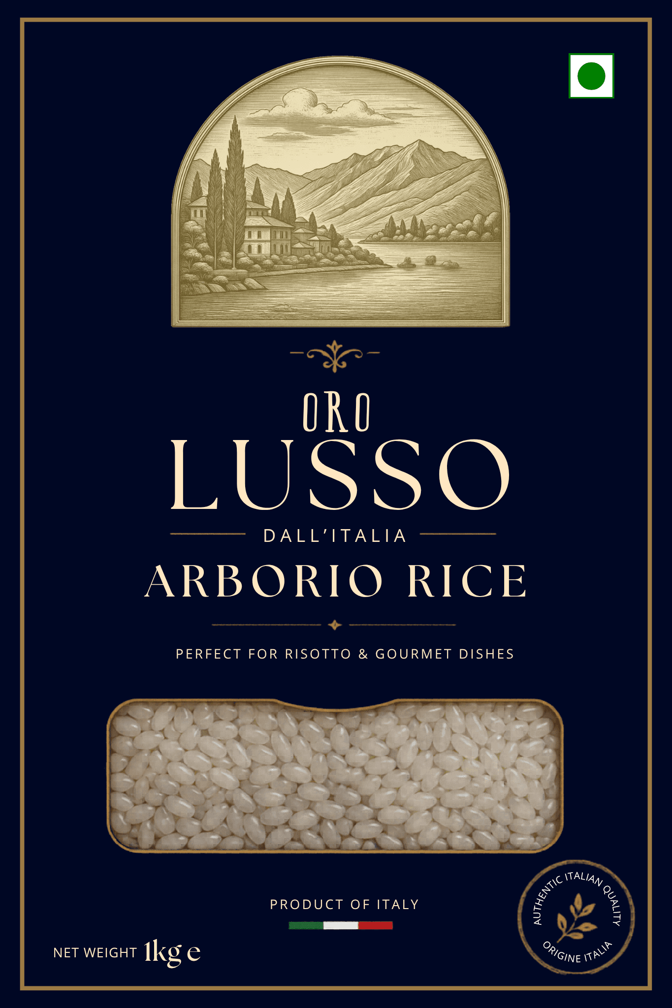 Oro Lusso — Arborio Rice pack